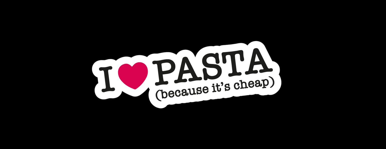 sticker I love pasta